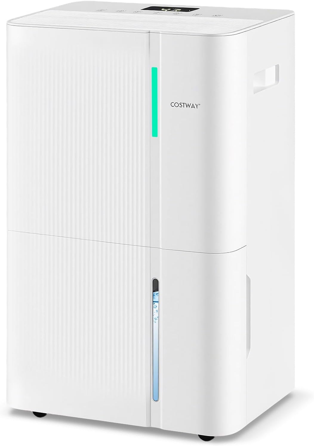 NEW Large Room Basement Dehumidifier, 74-Pint 6,000 Sq Ft w/ Wheels